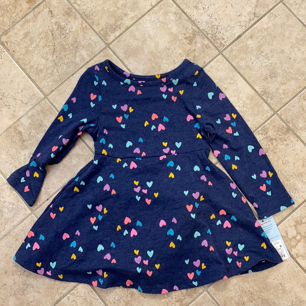 Cat & jack dress size 18 month NWT